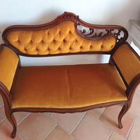 Divanetto in velluto