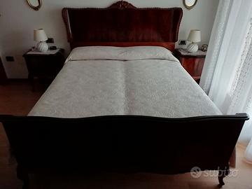 LETTO MATRIMONIALE STILE CHIPPENDALE