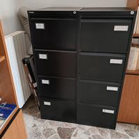 N. 2 classificatori 4 cassetti PERFETTO STATO