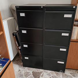 N. 2 classificatori 4 cassetti PERFETTO STATO