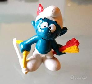 Schleich Puffo Arciere 20102 vintage Puffi Smurf