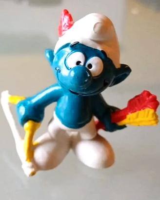 Schleich Puffo Arciere 20102 vintage Puffi Smurf