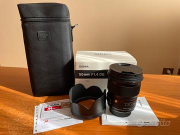 Sigma Art 50mm f1.4 DG Nikon