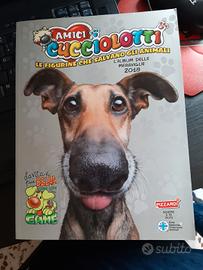 amici cucciolotti 2018 album con figurine attaccat