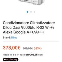 Condizionatore 9000btu