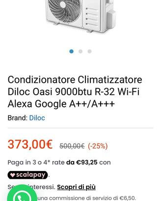 Condizionatore 9000btu