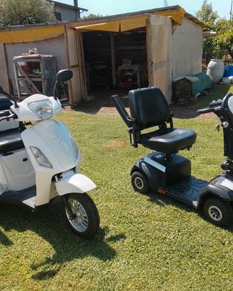 Motociclo elettrico per invalidi