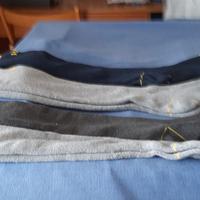 4 paia calzettoni lunghi uomo nuovi