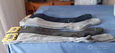 4 paia calzettoni lunghi uomo nuovi