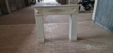 struttura per camino finto