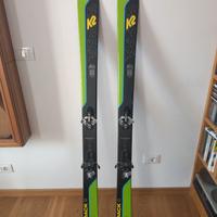 Kit scialpinismo: sci, attacchi, pelli
