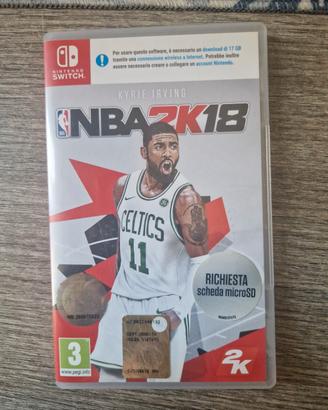 NBA 2K18 mai utilizzato.
