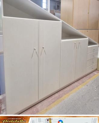 Codice: 272554  ARMADIO SOTTOSCALA 4 ANTE + CASSET