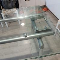 Tavolo  cucina  in vetro
