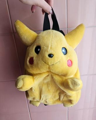 Zaino Pikachu Pokemon anni 90 vintage 