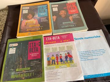 Etabeta 1 – matematica per tutti - libri 1 media