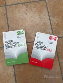 Pareri e atti svolti di diritto civile e penale