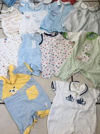 vestiti bimbo 0-3 mesi 