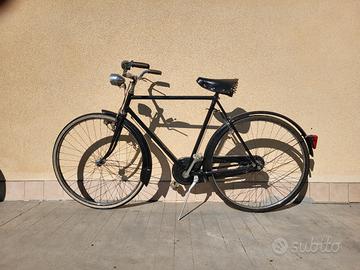 Bicicletta storica Umberto Dei, freni a bacchetta