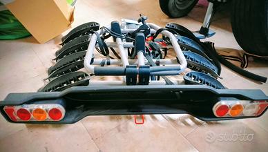 Portabici da gancio traino