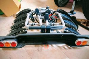 Portabici da gancio traino