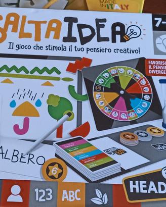 Gioco da tavolo "Salta Idea"