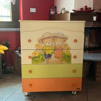 Cassettiera / Fasciatoio / bagnetto Erbesi