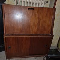 Secretaire Mid-Century in teak di Bernhard Pederse