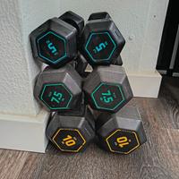 set manubri blocco intero