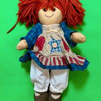 Bambola di Stoffa My Doll capelli rossi