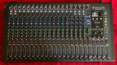 MACKIE ONYX 24 MIXER E SCHEDA AUDIO MULTITRACK