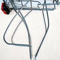 Portapacchi posteriore bici in acciaio