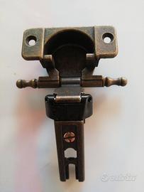 Cerniera Wurth con perno bronzata 50 pezzi 