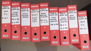 Faldoni da ufficio – 0,50 € cad. – disp. in lotti