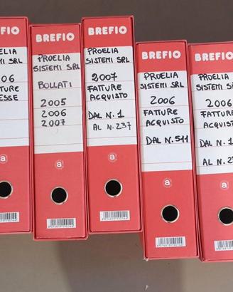 Faldoni da ufficio – 0,50 € cad. – disp. in lotti