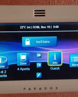 Antifurto completo PARADOX