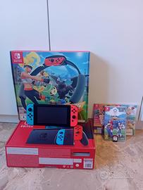 Console Nintendo switch con 5 giochi