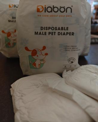 pannolini monouso per cani maschi