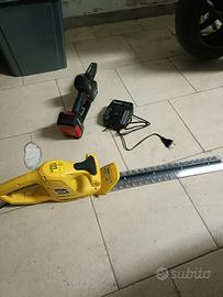 elettro sega e decespugliatore 