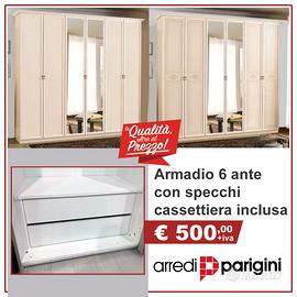 -Armadio 4 ante battenti - PROMO 3023