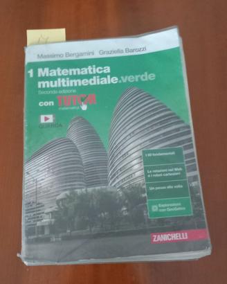 MATEMATICA MULTIMEDIALE VERDE ISBN9788808353160