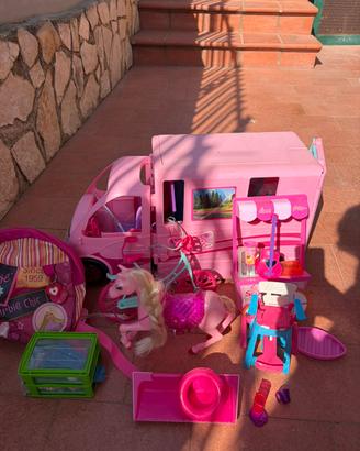Camper barbie e accessori