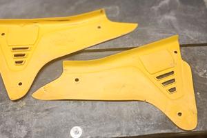 fiancatine e frontali faro per SWM trial 320