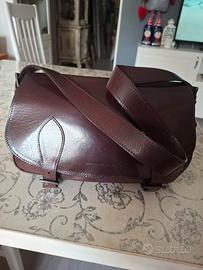 Borsa a tracolla Giancarlo Paoli  in vera pelle 