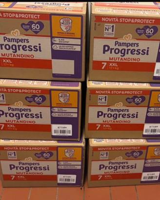 Pampers progressi Mutandino taglia 7
