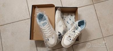 Sneakers US Polo Assn Bianche e Oro N 41 Nuove