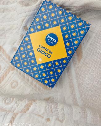 Mazzo Carte da Gioco Poker Nivea Sun