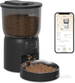 Balimo Distributore Automatico Cibo Gatti, Nero