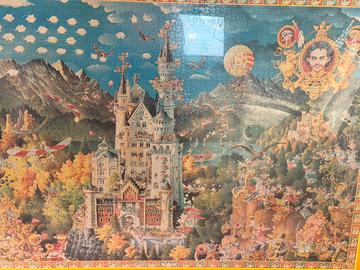 Puzzle già incorniciato