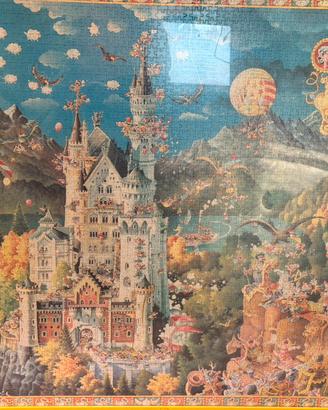 Puzzle già incorniciato
